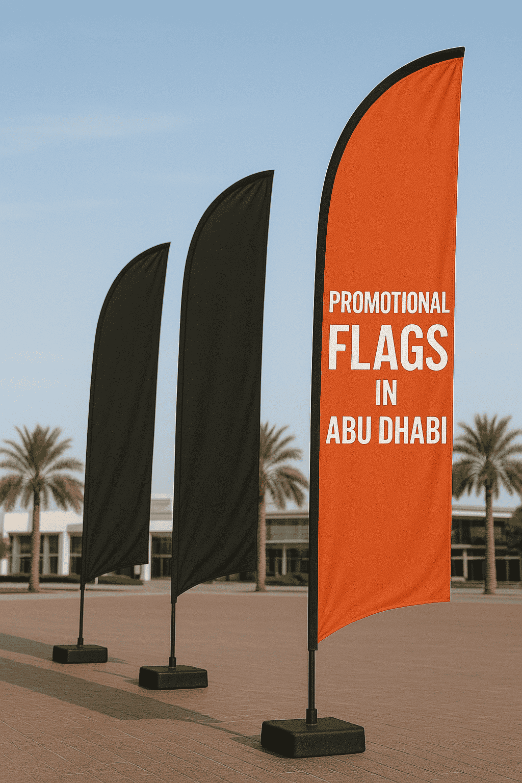 Advertising Flags in Abu Dhabi