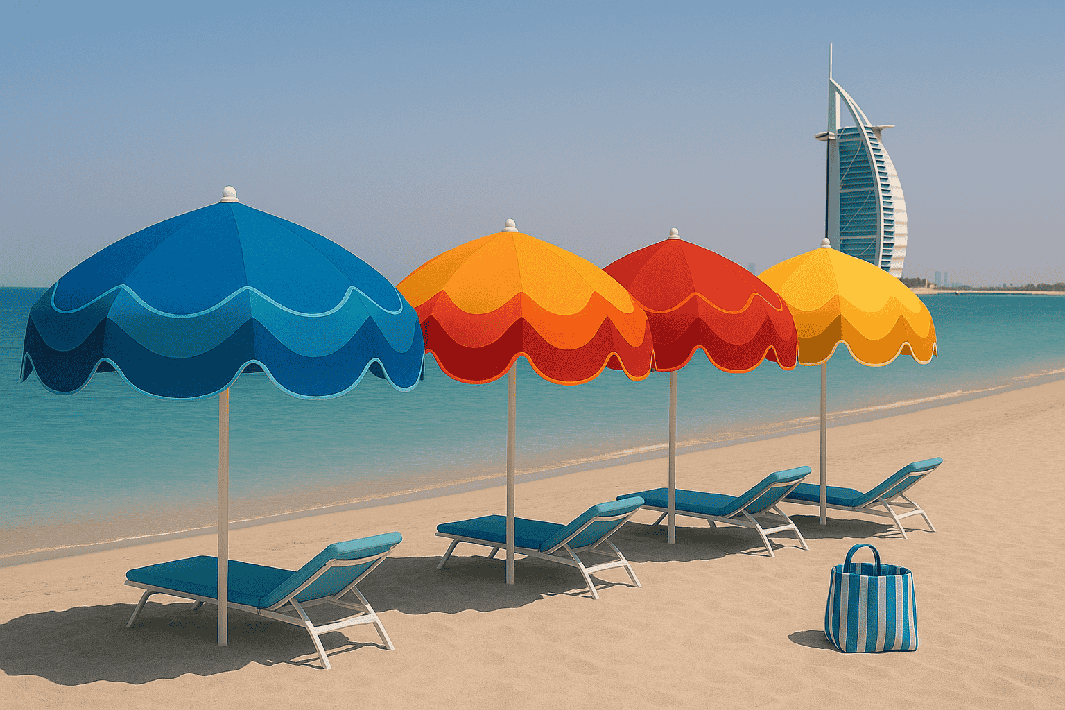 Beach Umbrella Manufacturer UAE