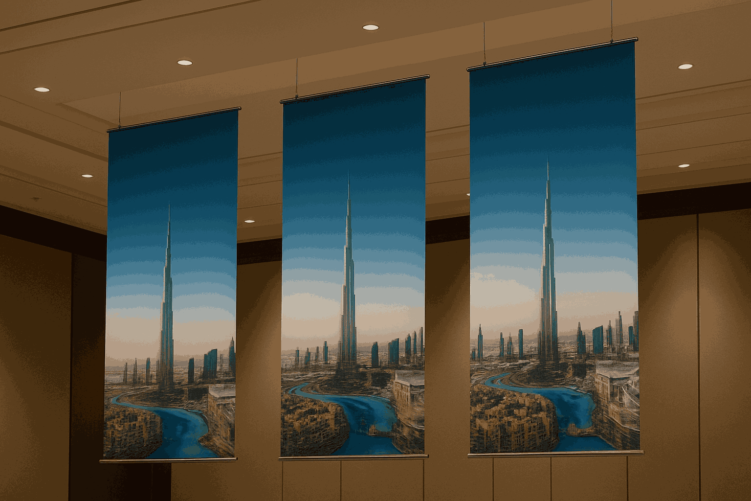 Banners for Conferences Dubai