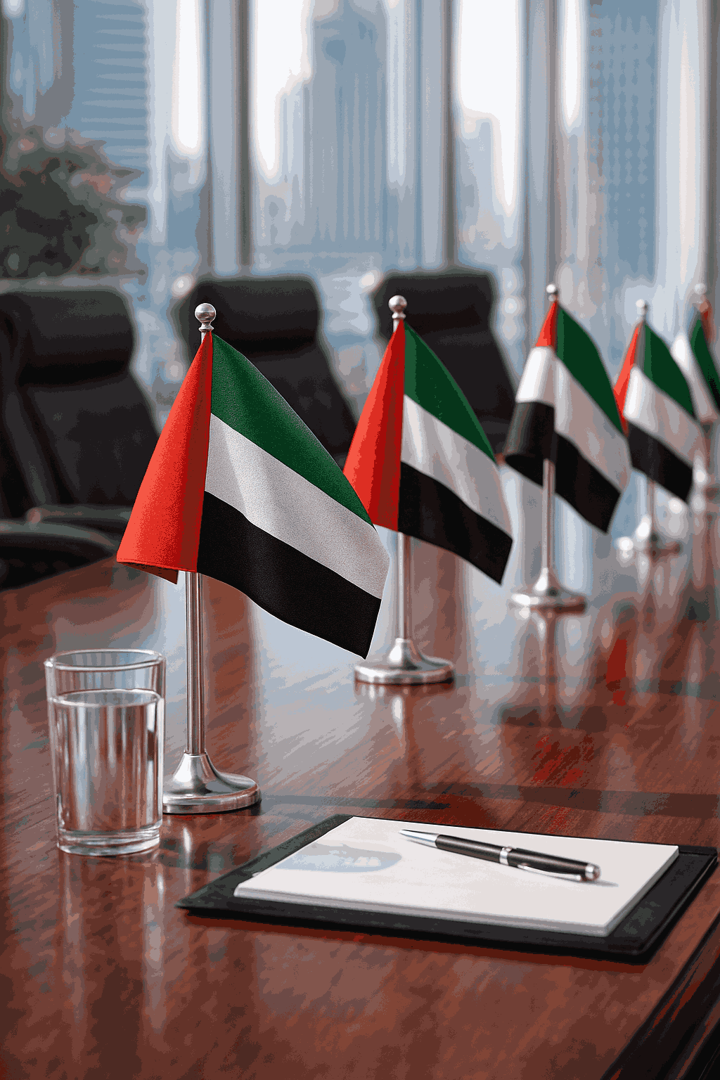 Conference Flags UAE