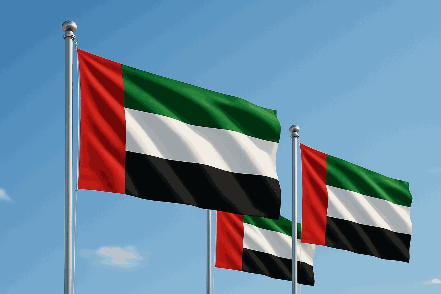 Pole Flags UAE