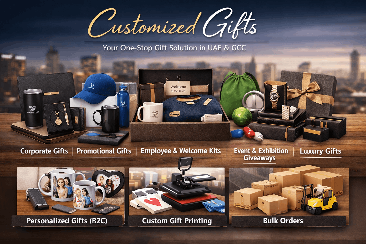 Customized gifts Dubai