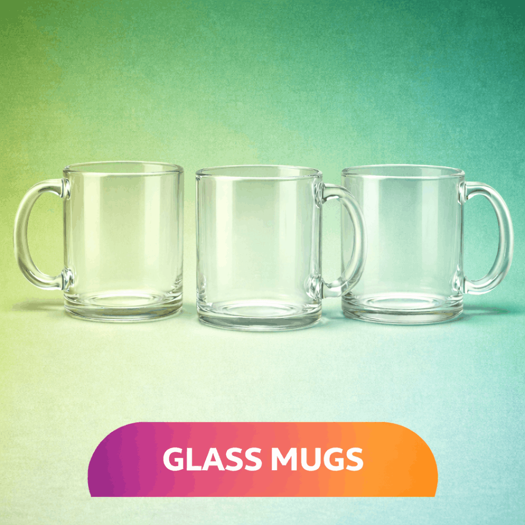 GLASS MUGS