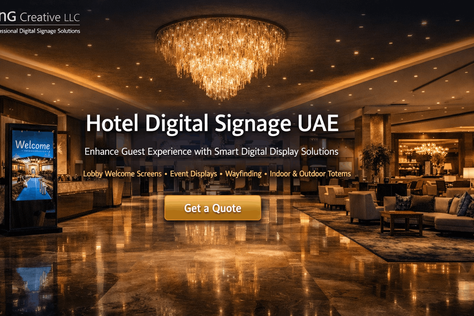 Hotel Digital Signage UAE