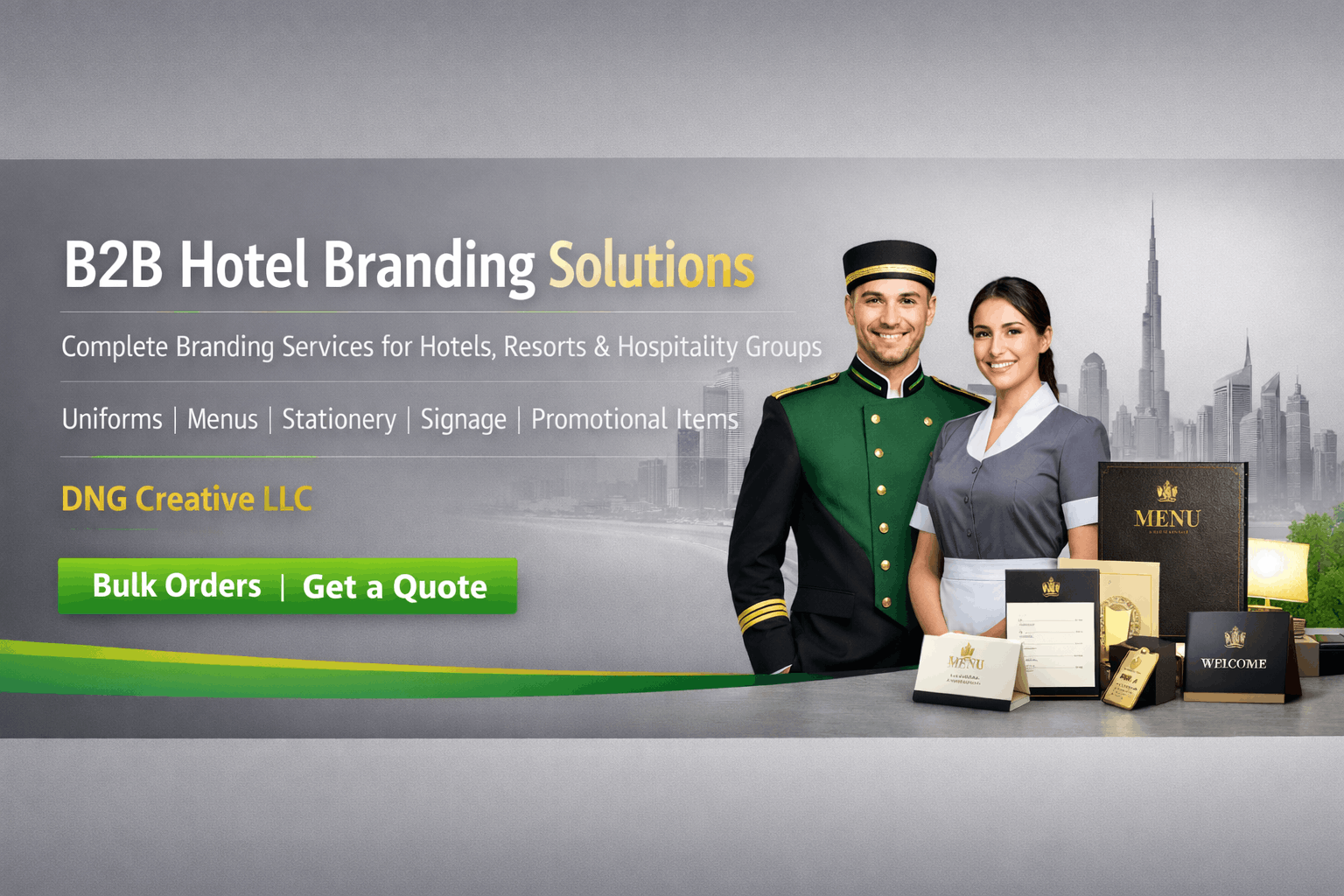 Hotel branding Dubai