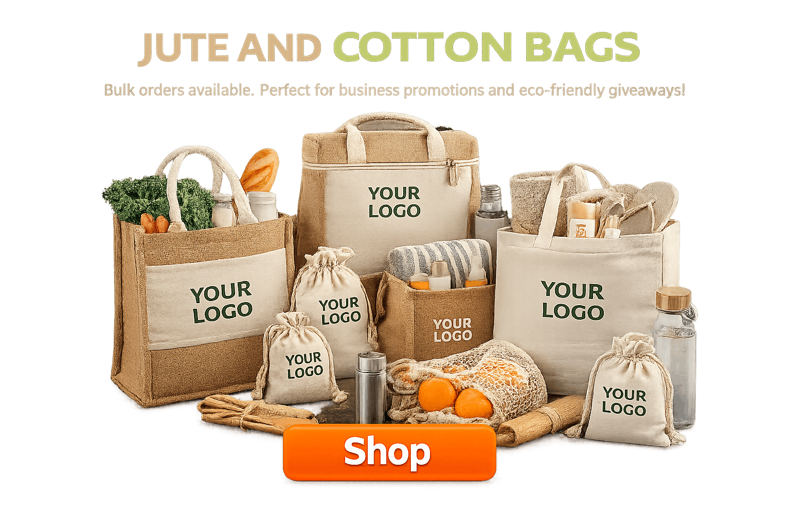 JUTE AND COTTON BAGS