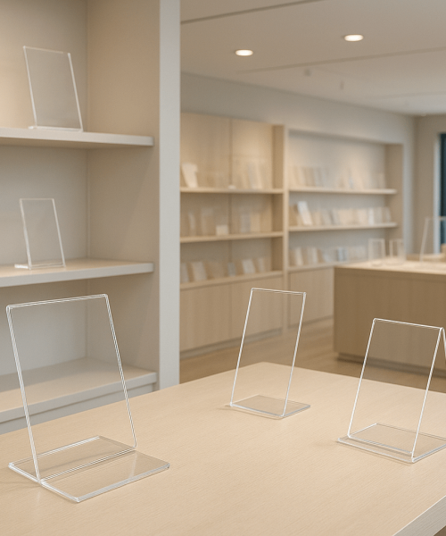 Acrylic display stands in UAE